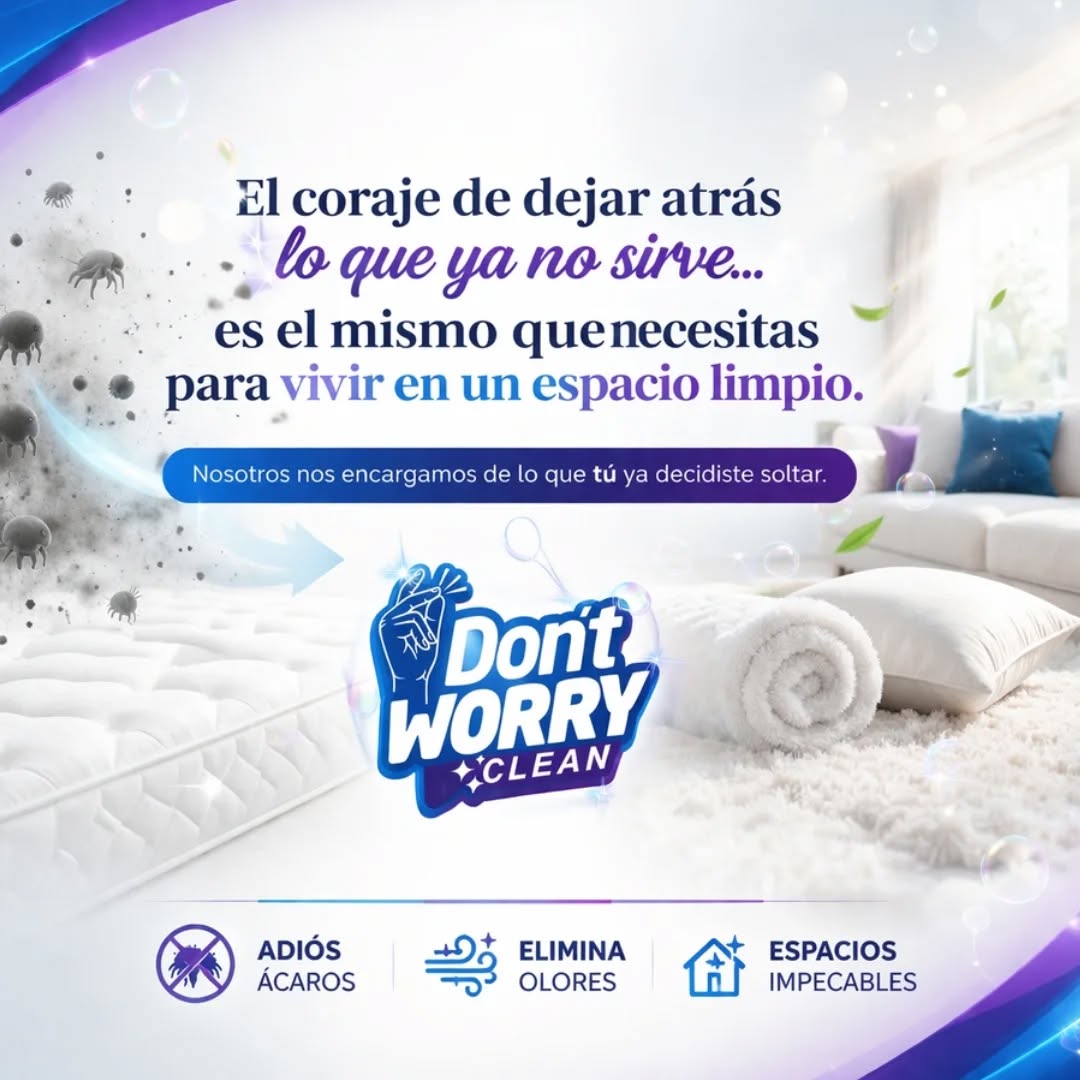 Limpieza profesional de salas y colchones